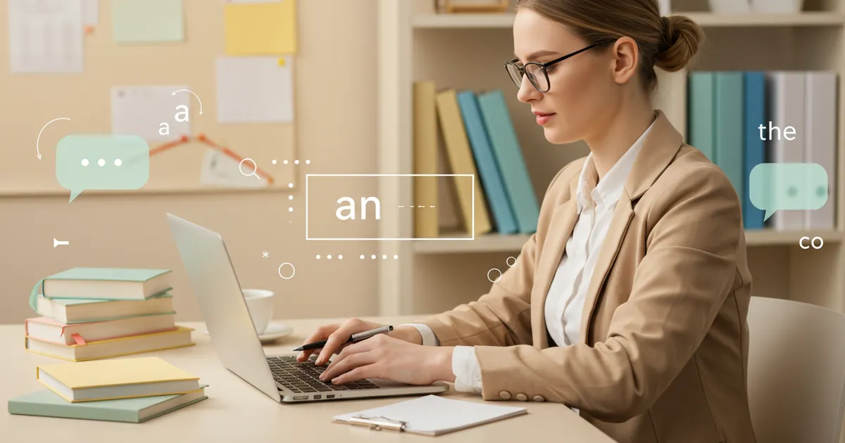 “Articles” (a, an, the) kullanımını ne zaman ve nasıl yapmalıyım?