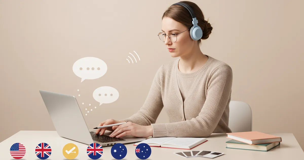 Farklı İngilizce aksanlarını (Amerikan, İngiliz, Avustralya) nasıl daha iyi anlarım?